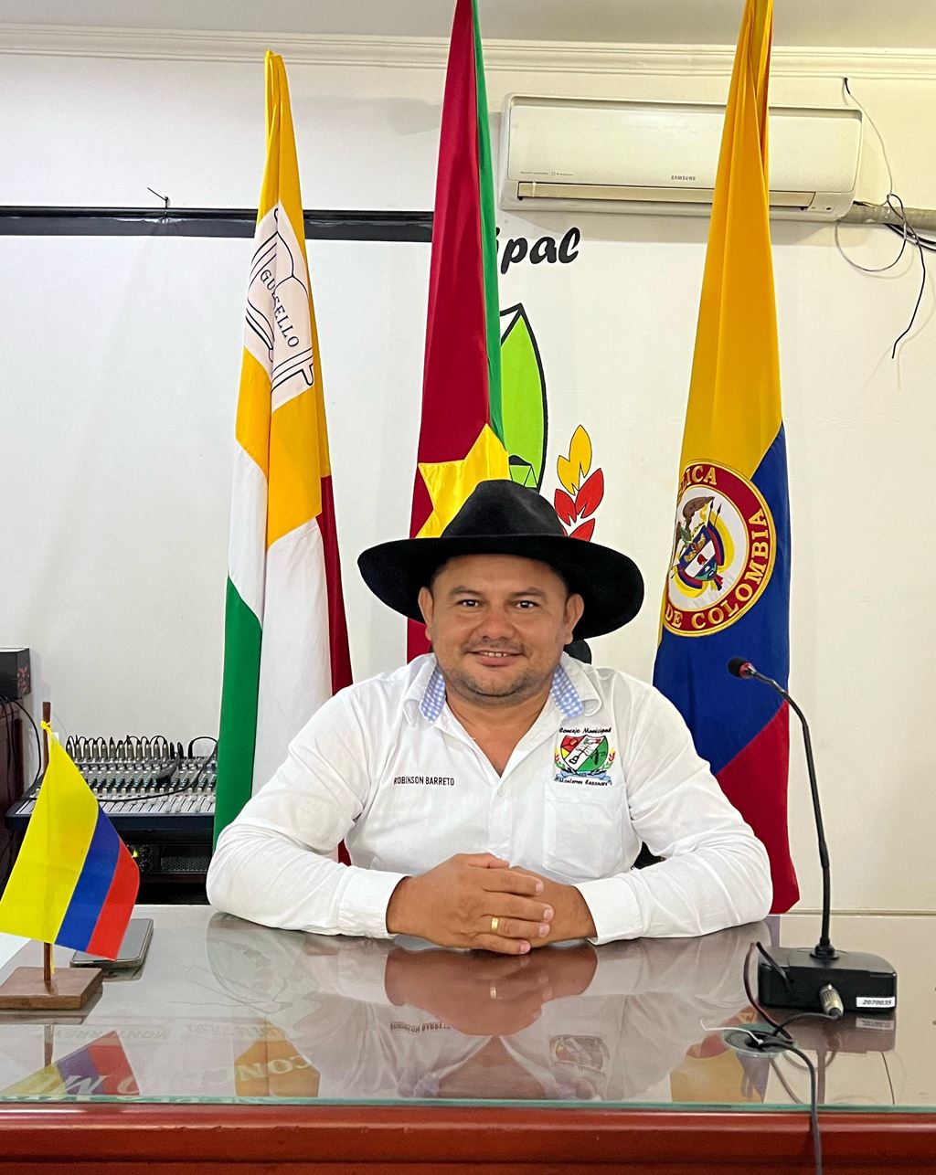 Retrato de Jose Robinson Barreto Umaña